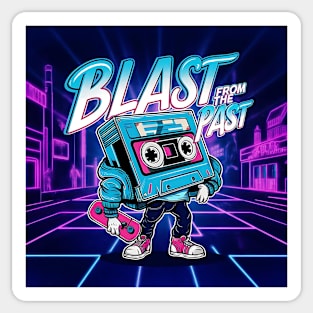 80's Casette Tape: Blast From The Past Sticker